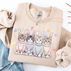 Kitten Love/ Crewneck Sweatshirt