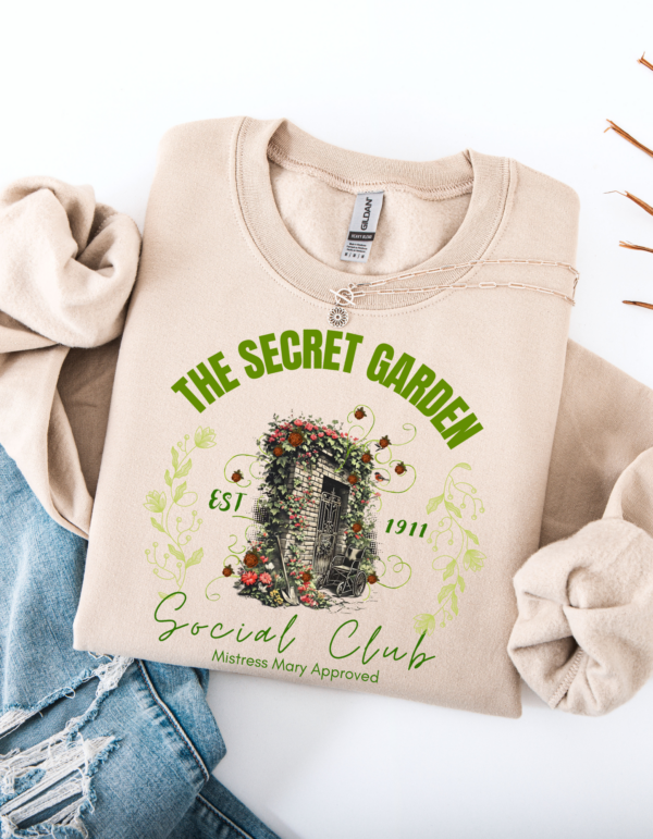 "Secret Garden Inspired" Heavy Blend Crewneck Sweater, Unisex- 7 colors