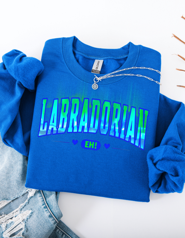 "Labradorian Love" Bound by the Land Heavy Blend Crewneck Sweater, Unisex- 7 colors - Image 6