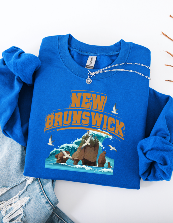 "New Brunswick " Heavy Blend Crewneck Sweater, Unisex- 7 colors - Image 10