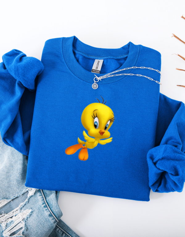 "Tweety Inspired" Heavy Blend Crewneck Sweater, Unisex- 7 colors - Image 7