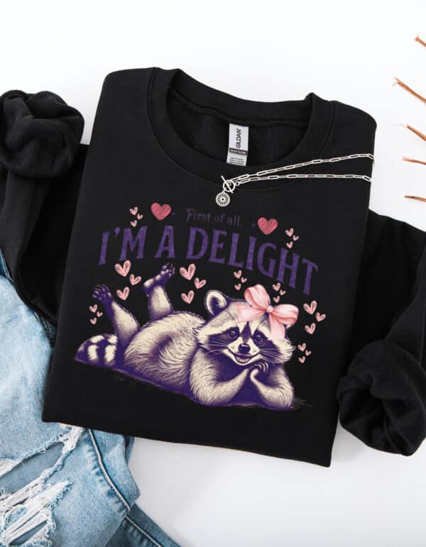 I'm A Delight/ Crewneck Sweatshirt - Image 8