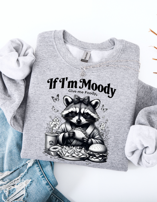 "Give me Foody" Heavy Blend Crewneck Sweater, Unisex- 6 colors - Image 8