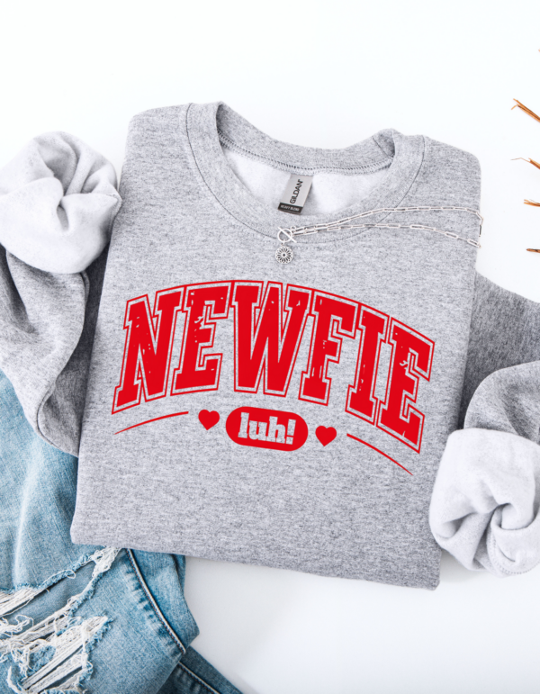 "Newfie Love" Bound by the Land Collection Heavy Blend Crewneck Sweater, Unisex- 6 colors - Image 4