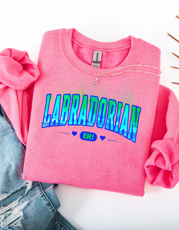 "Labradorian Love" Bound by the Land Heavy Blend Crewneck Sweater, Unisex- 7 colors - Image 7