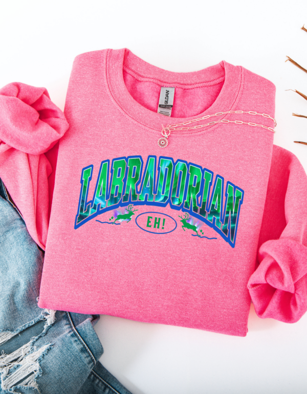 "Labradorian Eh" Heavy Blend Crewneck Sweater, Unisex- 7 colors - Image 8