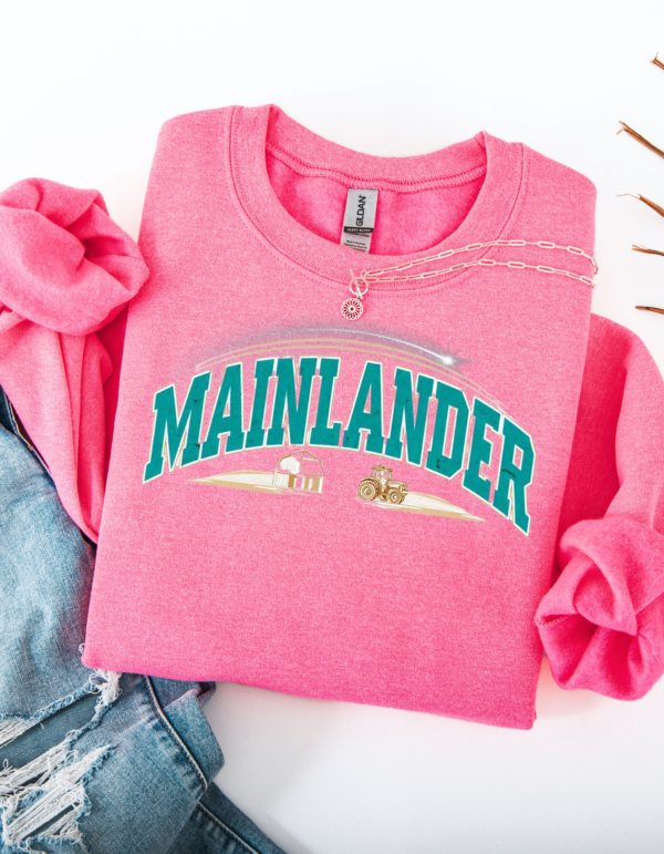 "Mainlander" Heavy Blend Crewneck Sweater, Unisex- 7 colors - Image 8