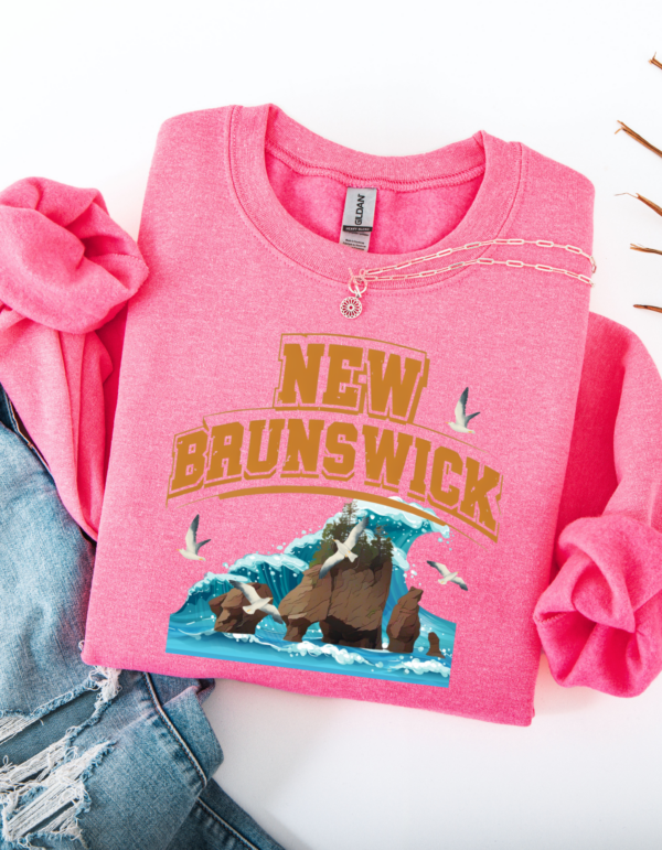 "New Brunswick " Heavy Blend Crewneck Sweater, Unisex- 7 colors - Image 9