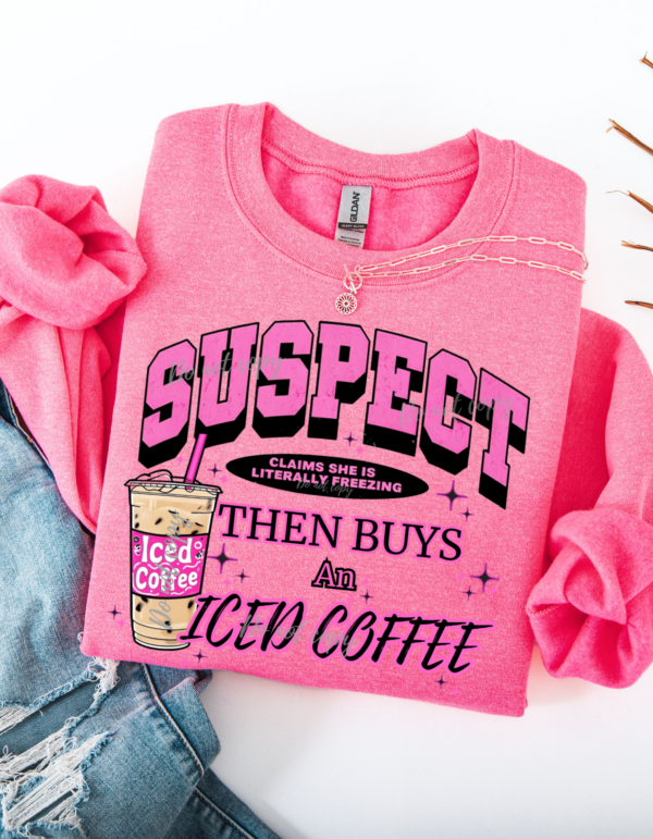 "Suspect Claims" Heavy Blend Crewneck Sweater, Unisex- 7 colors - Image 8