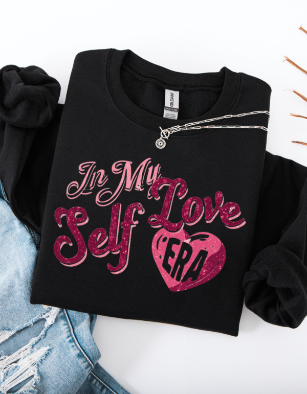 "Self Love Era" Heavy Blend Crewneck Sweater, Unisex- 5 colors - Image 7