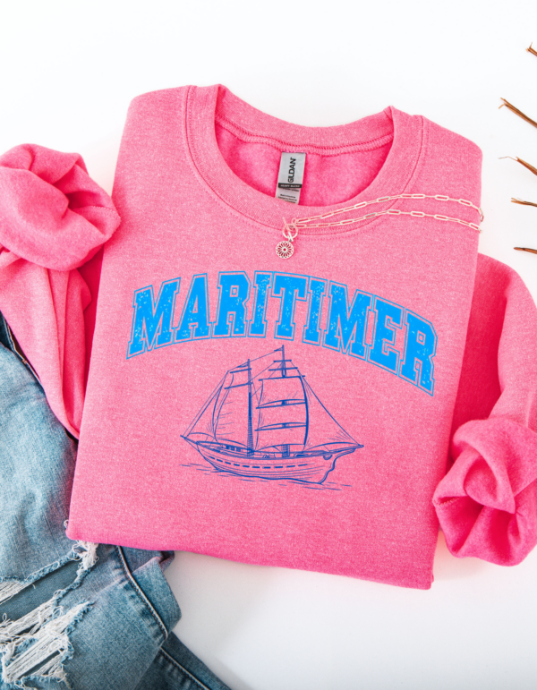 "Maritimer" Heavy Blend Crewneck Sweater, Unisex- 7 colors - Image 8