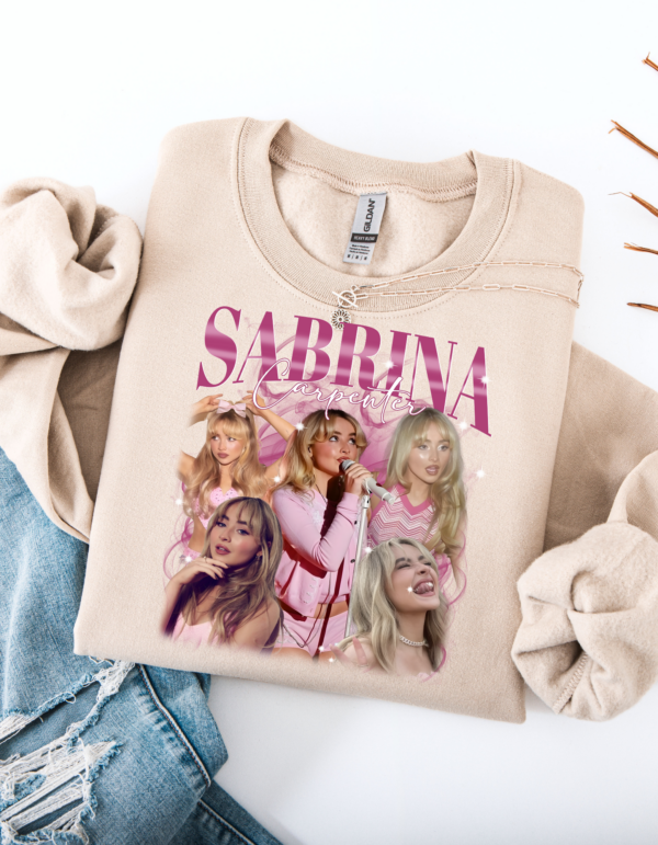 "Sabrina " Heavy Blend Crewneck Sweater, Unisex- 7 colors - Image 5