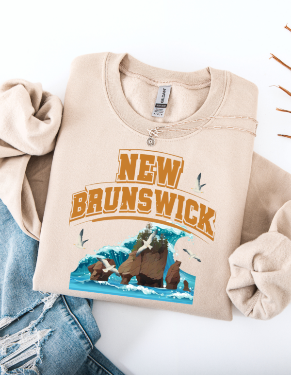 "New Brunswick " Heavy Blend Crewneck Sweater, Unisex- 7 colors - Image 8