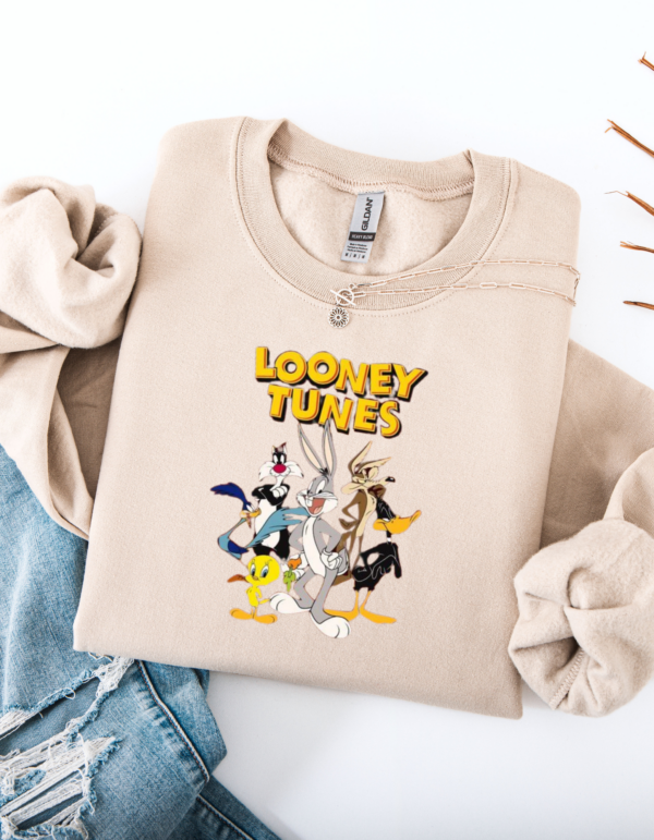 "Loony Tunes Inspired" Heavy Blend Crewneck Sweater, Unisex- 7 colors - Image 9