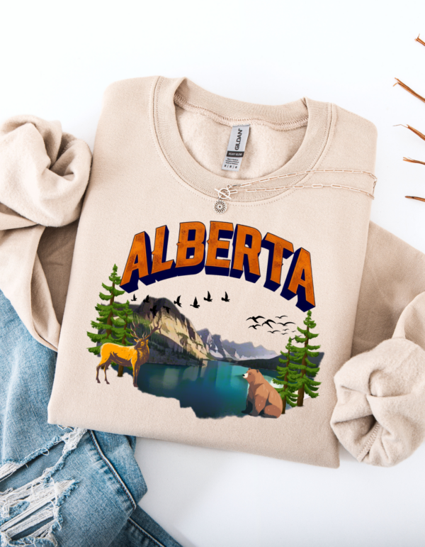 "Alberta" Heavy Blend Crewneck Sweater, Unisex- 7 colors - Image 10