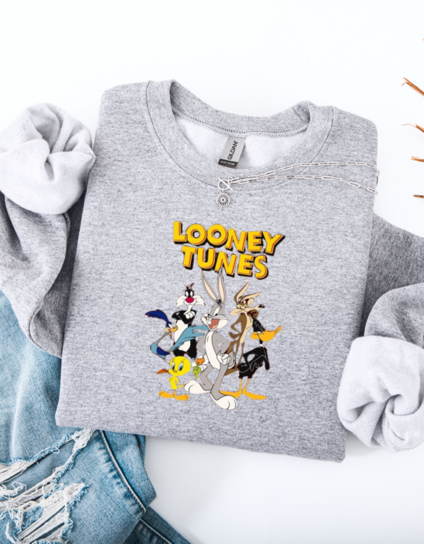 "Loony Tunes Inspired" Heavy Blend Crewneck Sweater, Unisex- 7 colors