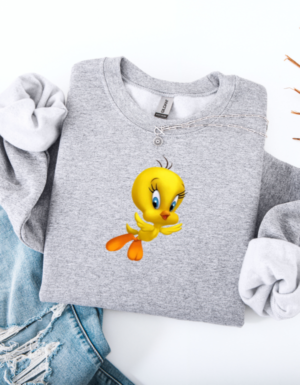 "Tweety Inspired" Heavy Blend Crewneck Sweater, Unisex- 7 colors - Image 10