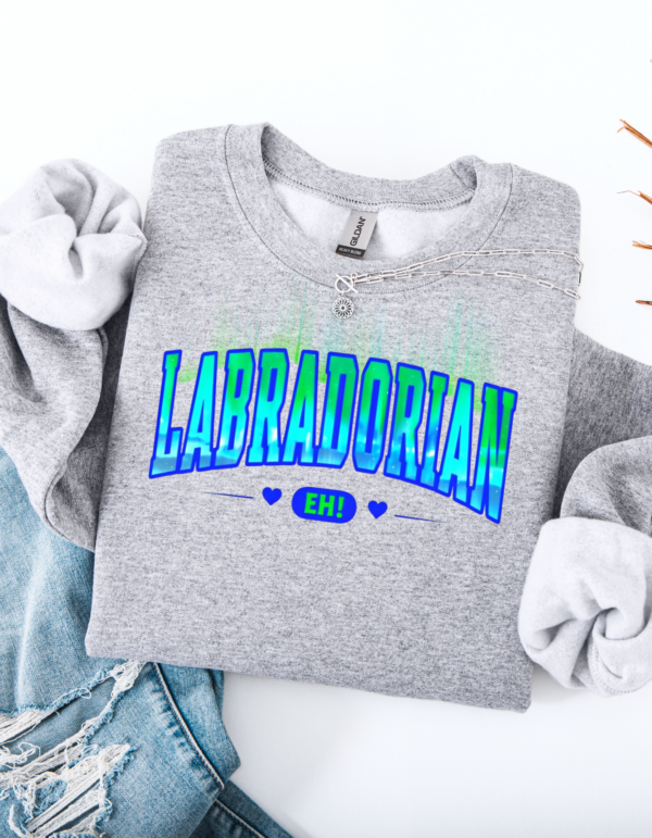 "Labradorian Love" Bound by the Land Heavy Blend Crewneck Sweater, Unisex- 7 colors - Image 9