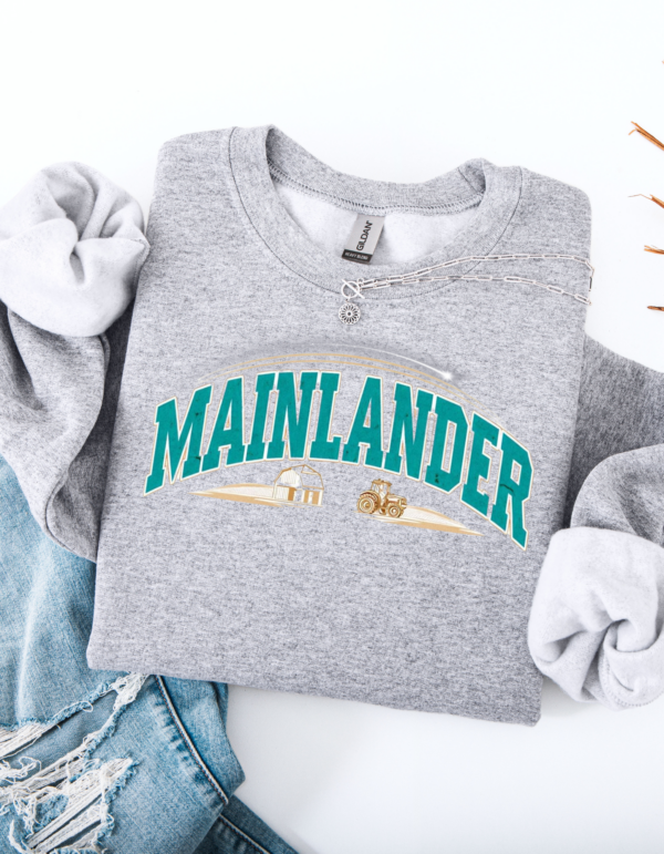 "Mainlander" Heavy Blend Crewneck Sweater, Unisex- 7 colors - Image 10