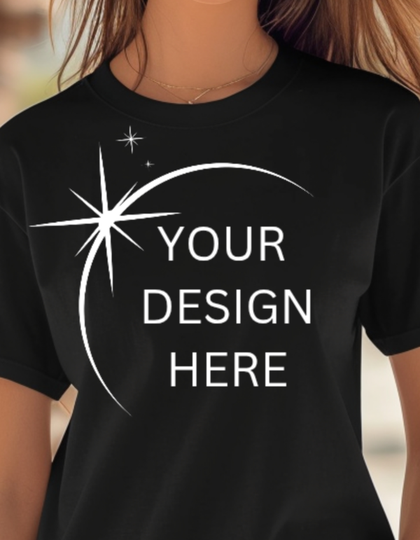 Design Your Own Custom T-Shirt-Heavy Cotton Unisex