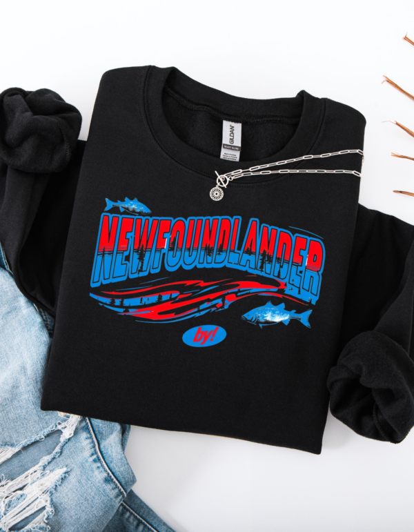 "Newfoundlander " Bound by the Land Collection Heavy Blend Crewneck Sweater, Unisex- 5 colors - Image 8