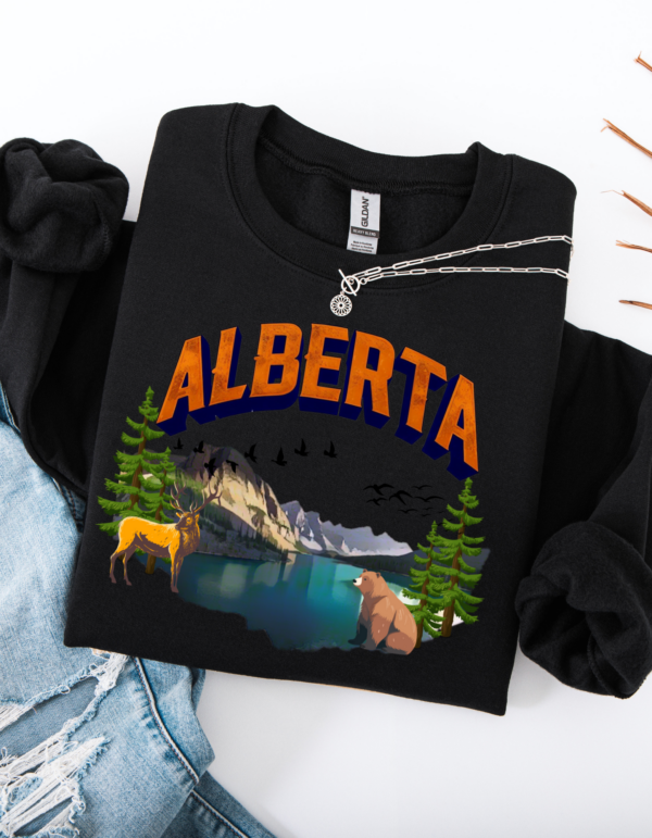 "Alberta" Heavy Blend Crewneck Sweater, Unisex- 7 colors - Image 8