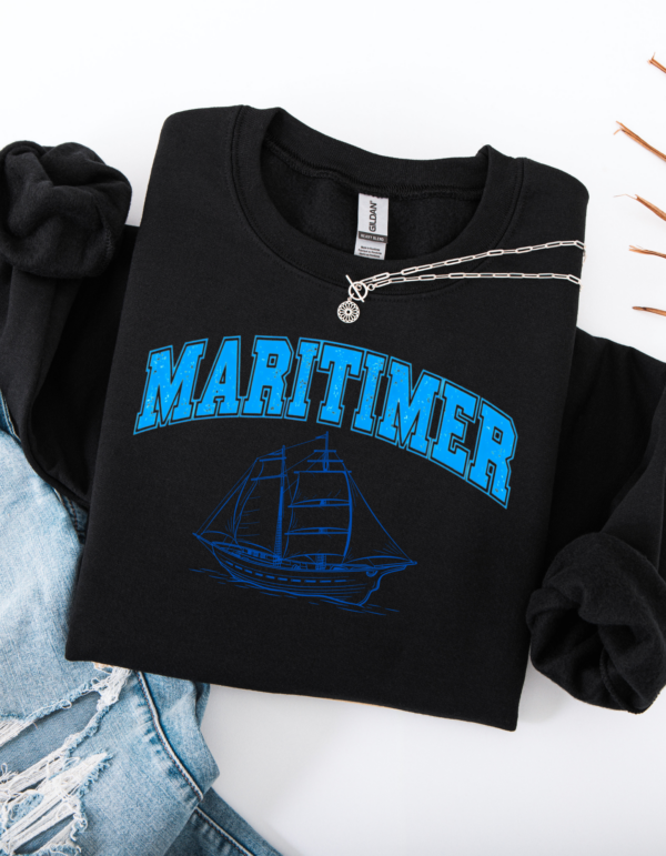 "Maritimer" Heavy Blend Crewneck Sweater, Unisex- 7 colors - Image 11