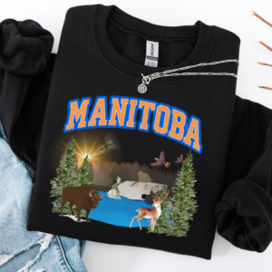 "Manitoba" Heavy Blend Crewneck Sweater, Unisex- 7 colors