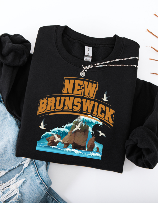 "New Brunswick " Heavy Blend Crewneck Sweater, Unisex- 7 colors - Image 6