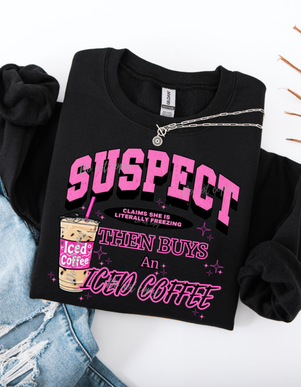 "Suspect Claims" Heavy Blend Crewneck Sweater, Unisex- 7 colors - Image 5