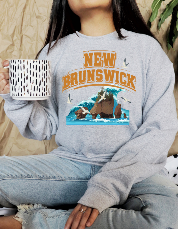 "New Brunswick " Heavy Blend Crewneck Sweater, Unisex- 7 colors