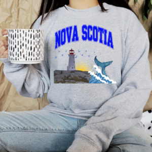 "Nova Scotia" Heavy Blend Crewneck Sweater, Unisex- 7 colors