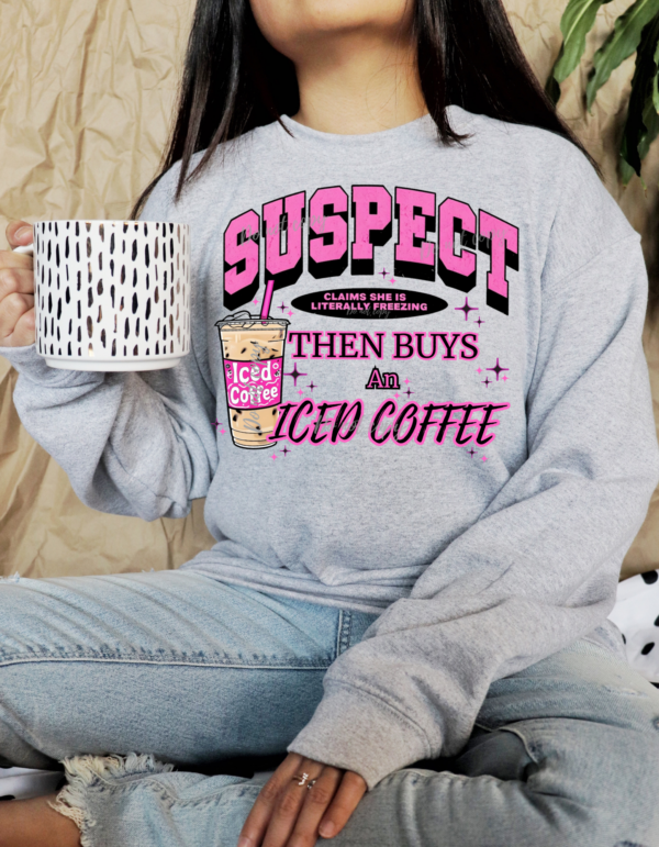 "Suspect Claims" Heavy Blend Crewneck Sweater, Unisex- 7 colors - Image 12