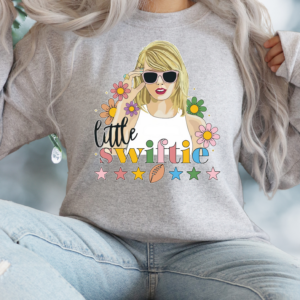 "Little Swiftie" Heavy Blend Crewneck Sweater, Unisex- 7 colors