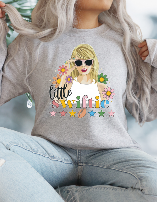 "Little Swiftie" Heavy Blend Crewneck Sweater, Unisex- 7 colors