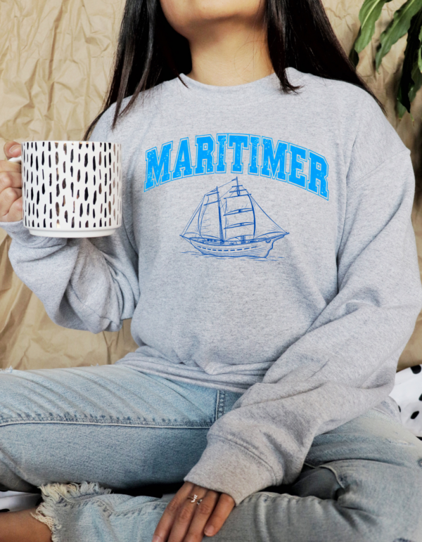 "Maritimer" Heavy Blend Crewneck Sweater, Unisex- 7 colors - Image 12