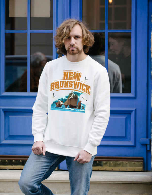 "New Brunswick " Heavy Blend Crewneck Sweater, Unisex- 7 colors - Image 5