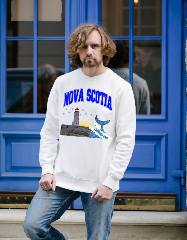 "Nova Scotia" Heavy Blend Crewneck Sweater, Unisex- 7 colors - Image 13