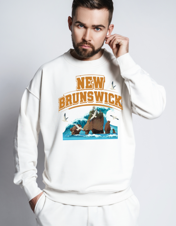 "New Brunswick " Heavy Blend Crewneck Sweater, Unisex- 7 colors - Image 3