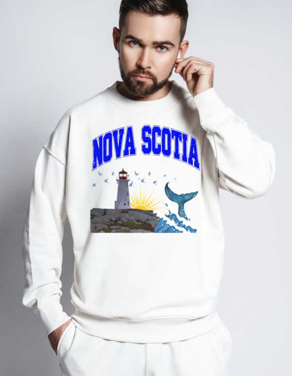 "Nova Scotia" Heavy Blend Crewneck Sweater, Unisex- 7 colors - Image 14