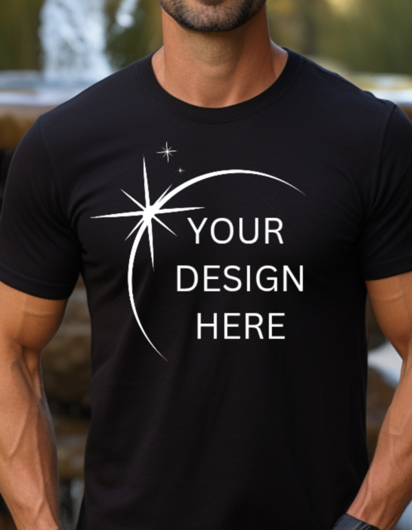 Design Your Own Custom T-Shirt-Heavy Cotton Unisex - Image 2