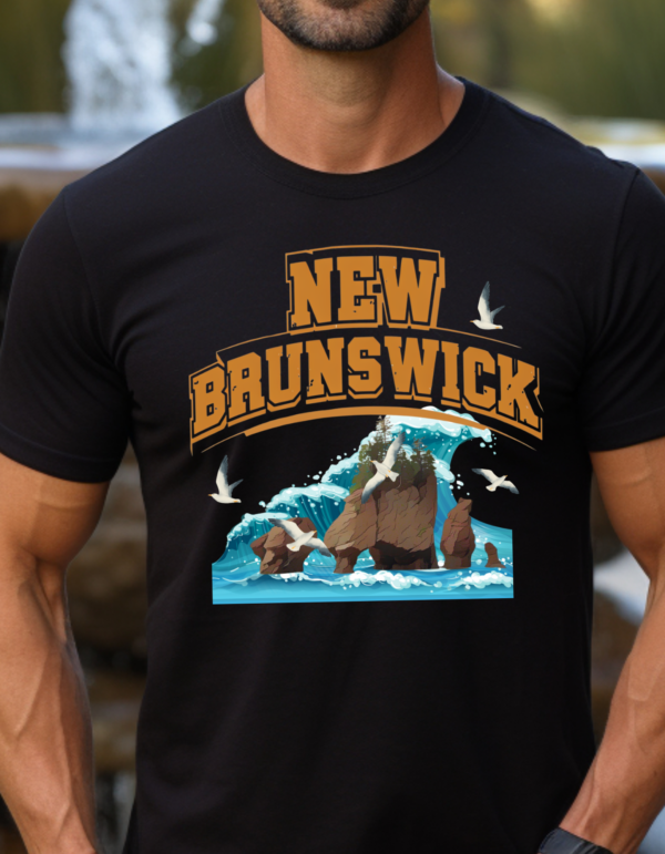 "New Brunswick" Heavy cotton Tee-Unisex Fit - Image 2