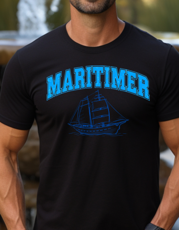 "Maritimer" Heavy cotton Tee-Unisex Fit