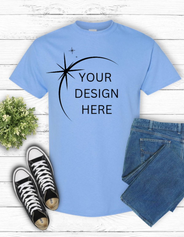 Design Your Own Custom T-Shirt-Heavy Cotton Unisex - Image 4