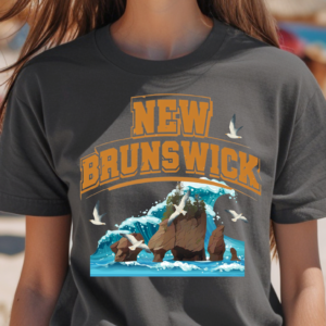 "New Brunswick" Heavy cotton Tee-Unisex Fit