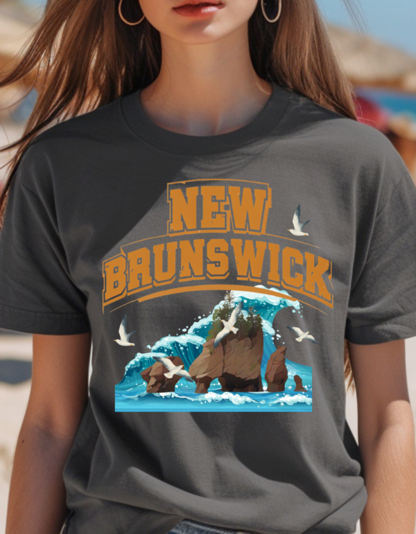 "New Brunswick" Heavy cotton Tee-Unisex Fit