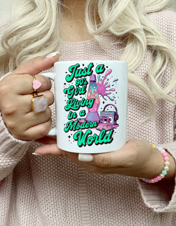 90’s Girl in a Modern World Throwback Mug