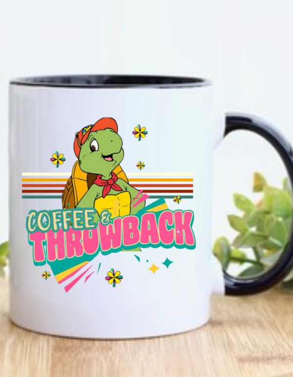 Nostalgia Throwback Mug – Inspired by Franklin, Retro Classic Design - Image 2