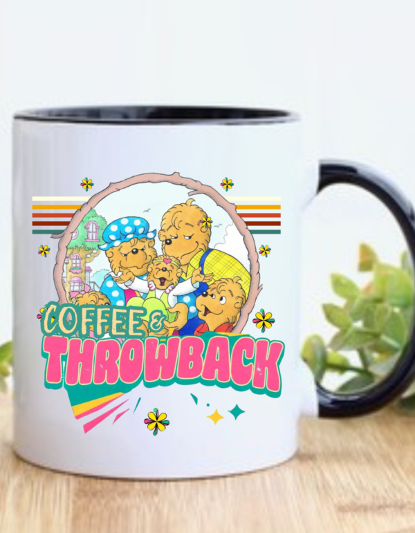 Nostalgia Throwback Mug – Inspired by Berenstein Bears, Retro Classic Design - Image 3