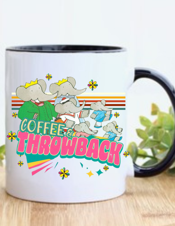 Nostalgia Throwback Mug – Inspired by Babaar, Retro Classic Design